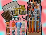 3D Printed Pen Stand Designed to fit Legami Erasable Pens-3