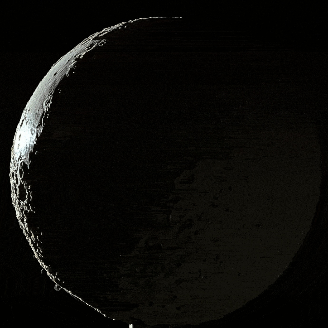 Moon - Visible Surface Topographic Model-1