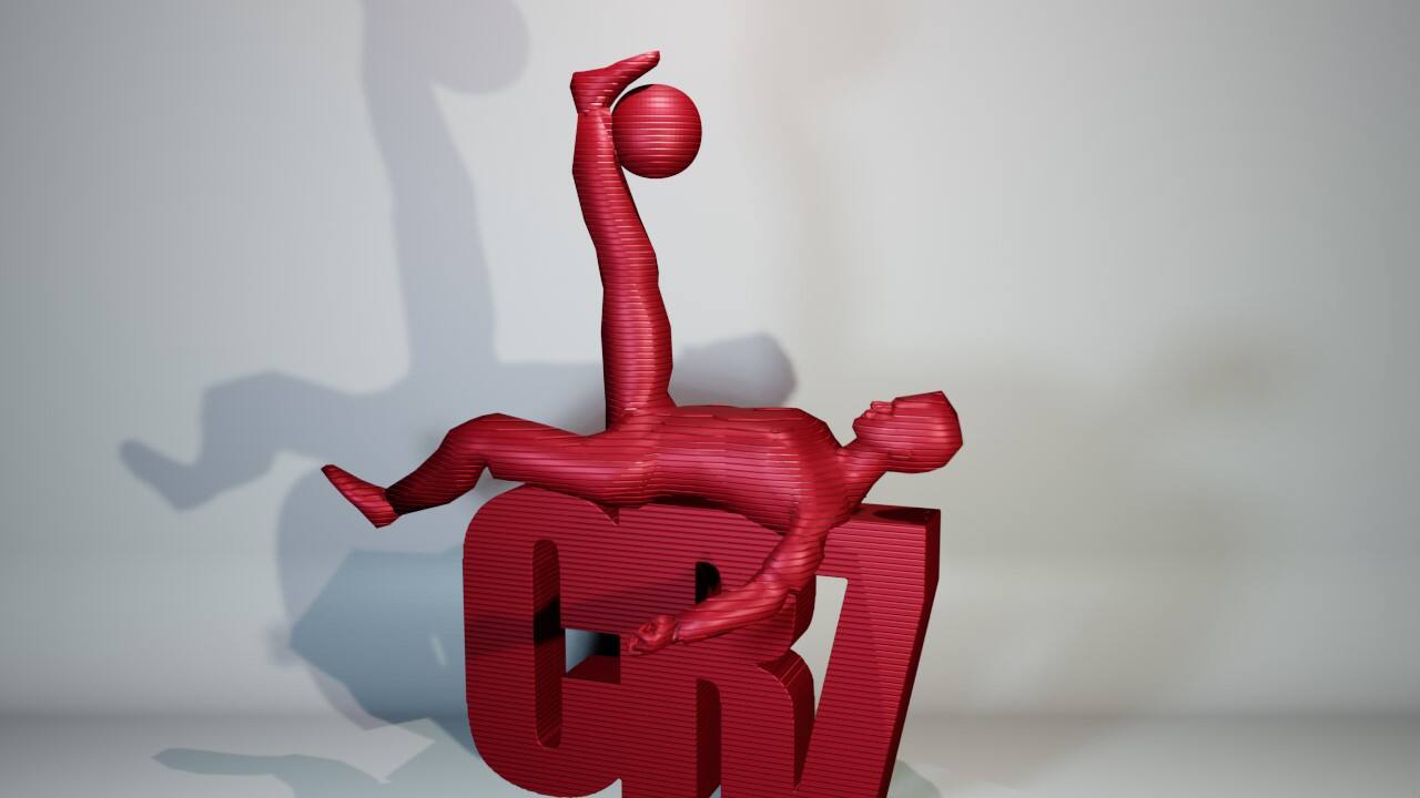 Christiano Ronaldo CR7 Figurine Sport Design Contest 2022