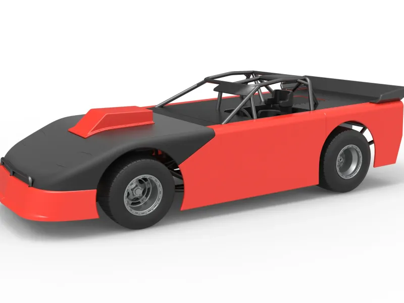 New Zealand Super Saloon race car Version 2 Scale 1:25