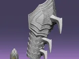 Sauron ForeArm Armor lord of the rings 3D DIGITAL DOWNLOAD-6
