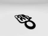 Max Verstappen 33 Keyring with 2 options-3