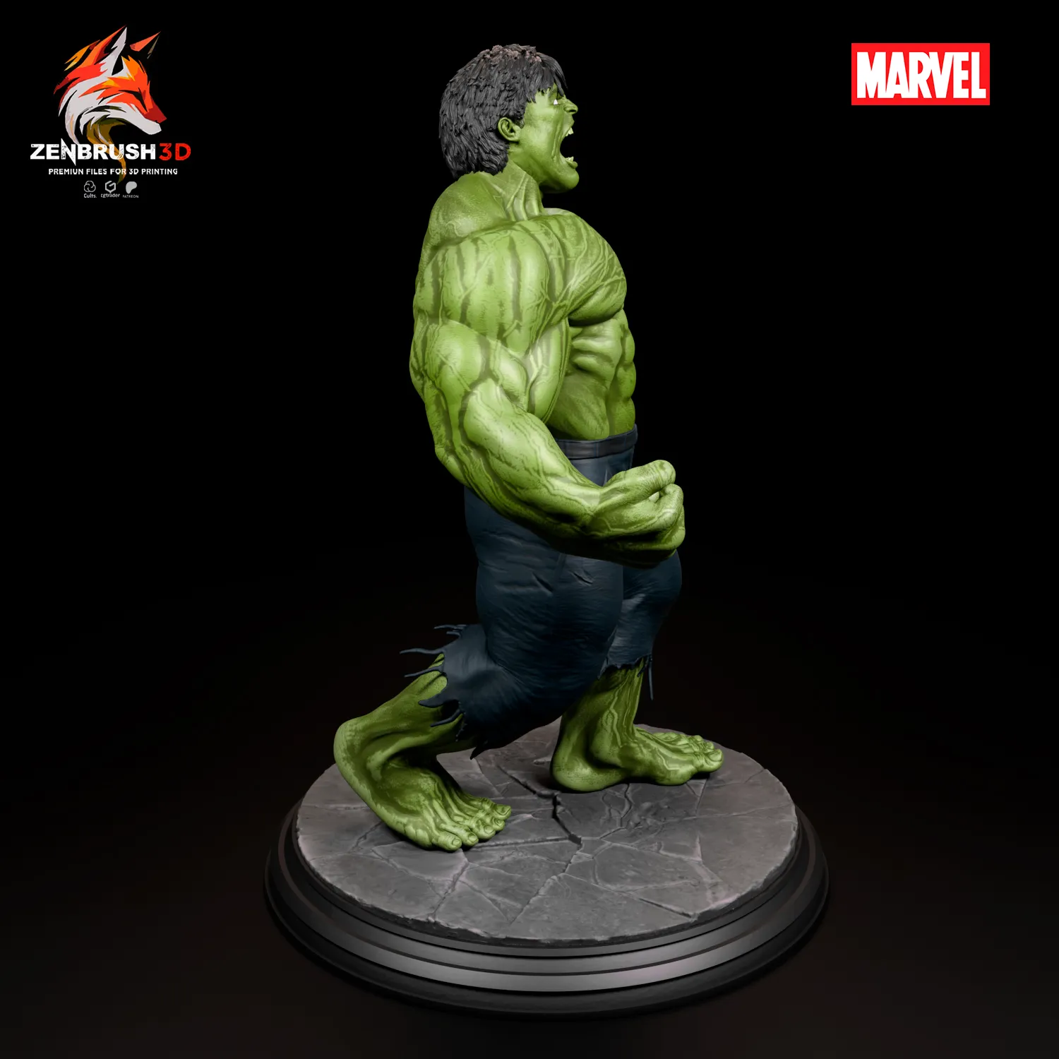 EL INCREÍBLE HULK 2008 - IMPRESIÓN 3D