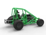 Midget car Base Scale 1:25-7