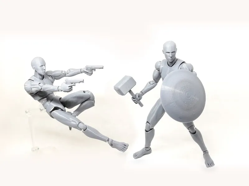 Mr figure V02 figura de acțiune imprimată 3D