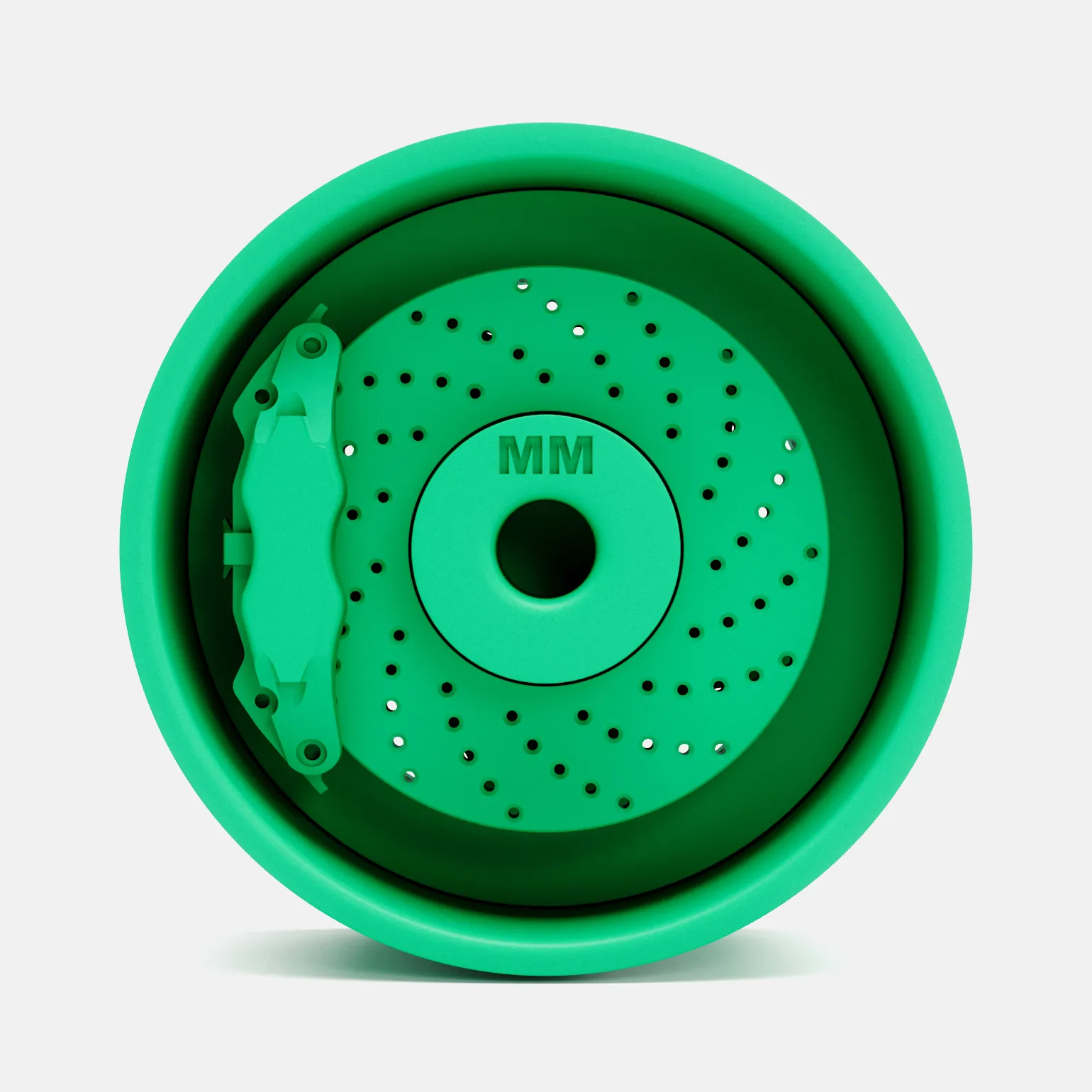 1/24 Scale, 15x8 Kidney Bean Wheel and Brake