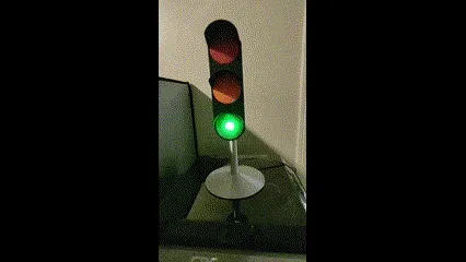 MicroPython Traffic Light System