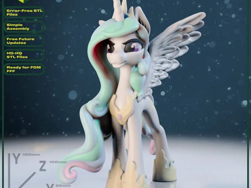 Prenses Celestia | My Little Pony Hayran Sanatı