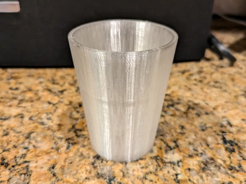Lebensmittelechter PETG-Becher