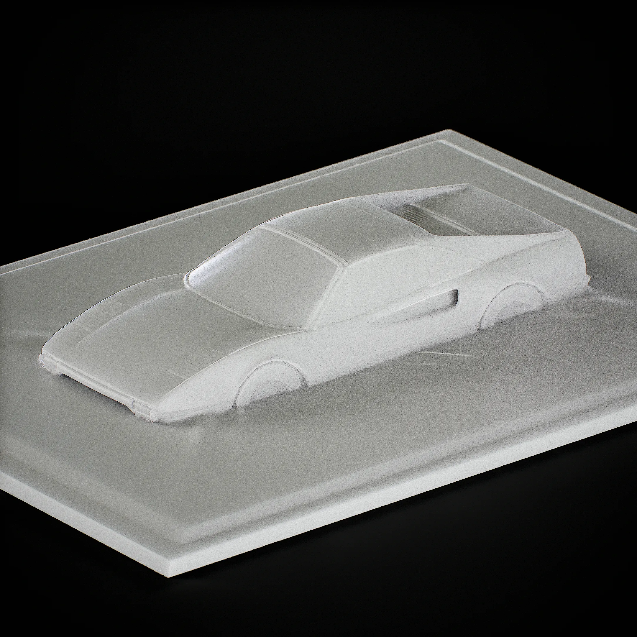 Ferrari 1975 sculpture design Enzo Ferrari