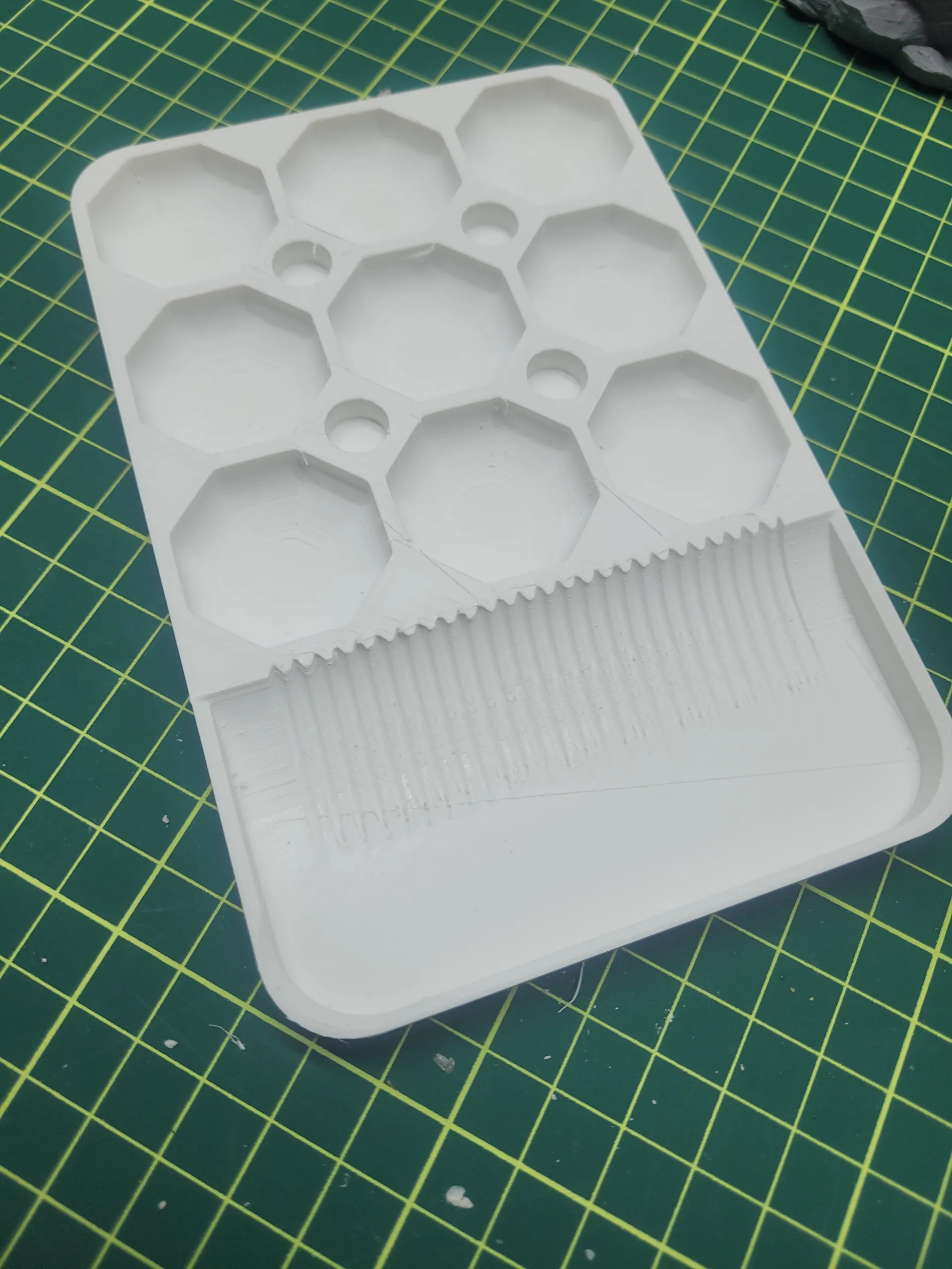 Palheta para misturar tintas-0