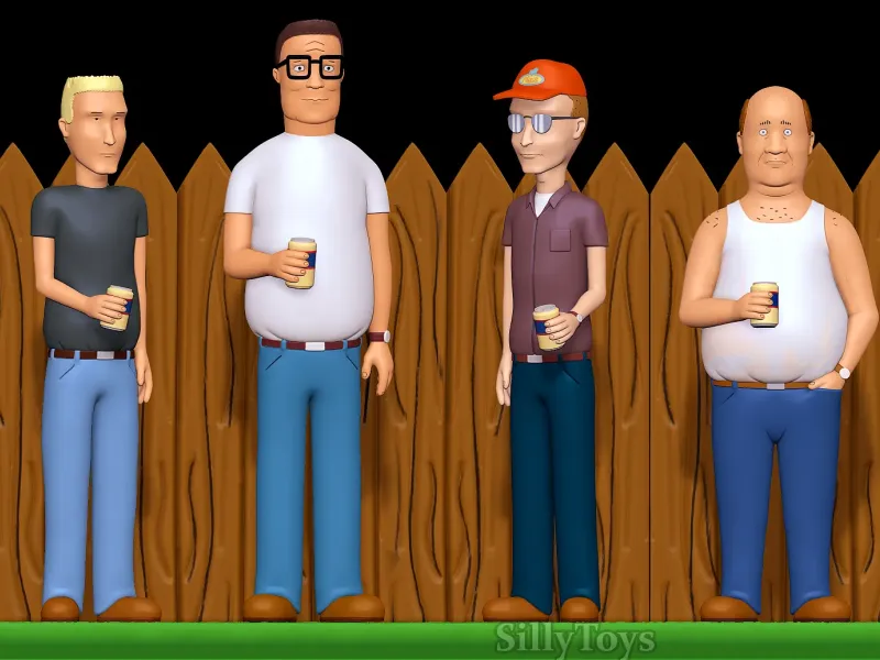 King of the Hill Diorama