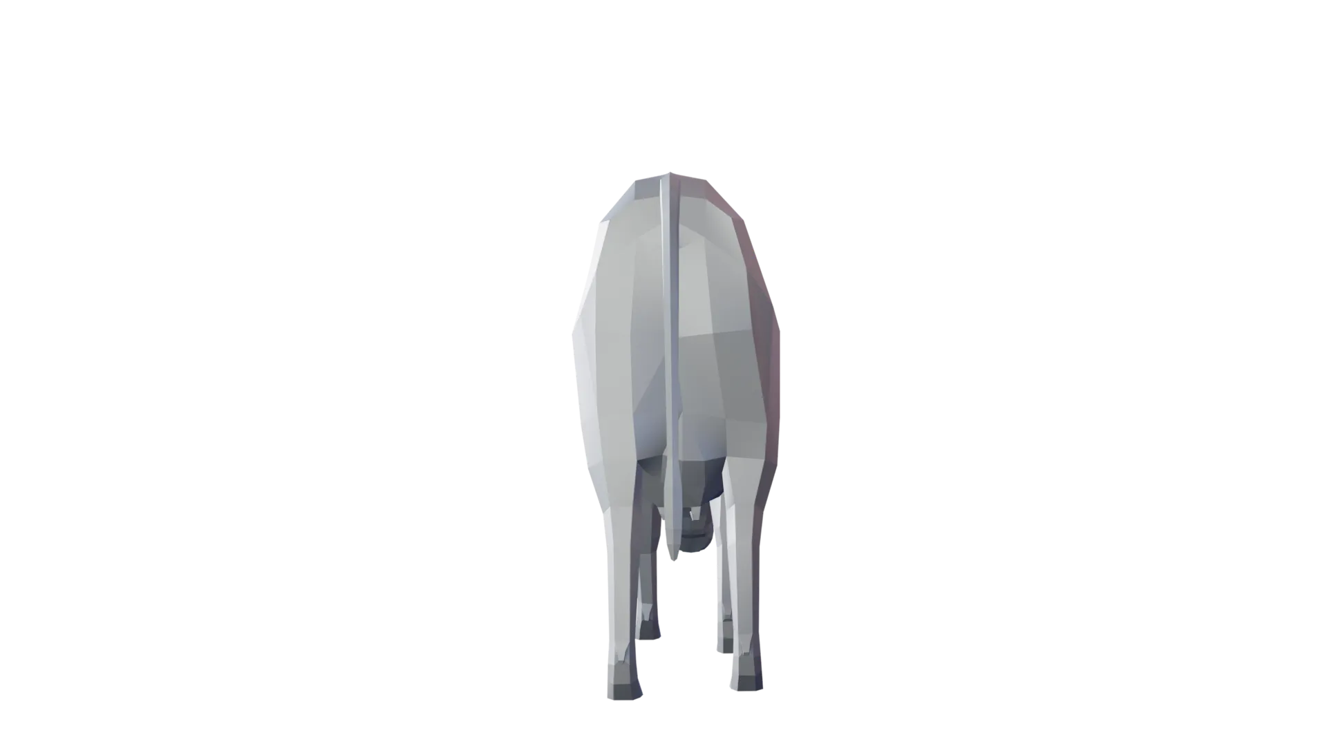 Low Poly Cow