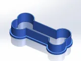 Dog bone cookie cutter-2