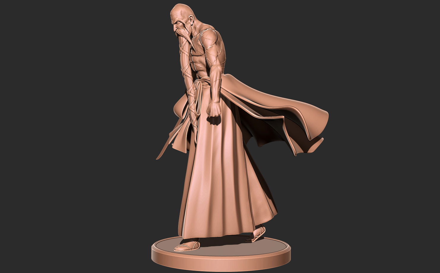 Yamamoto Genryusai - Bleach 3D print model | 3D models download ...