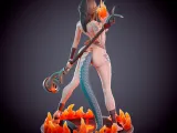 Dragonborn fire priest-3