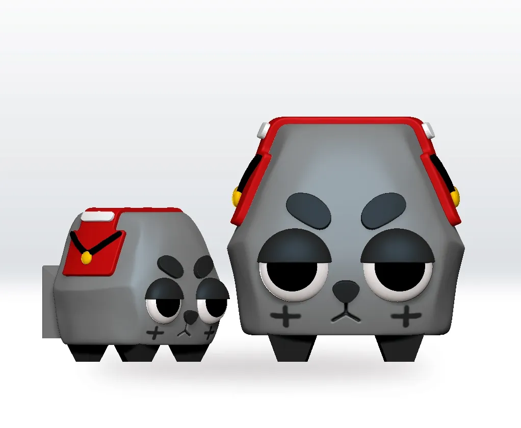 Coal STL Dandy's World 3D STL Model Fanart STL file Fanart