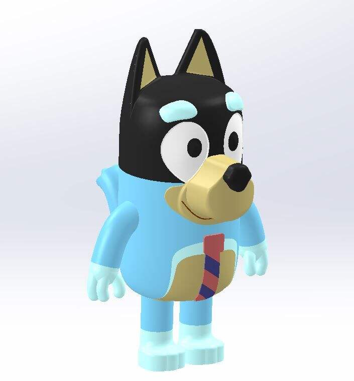 Bluey Father Bandit | 3D models download | Creality Cloud