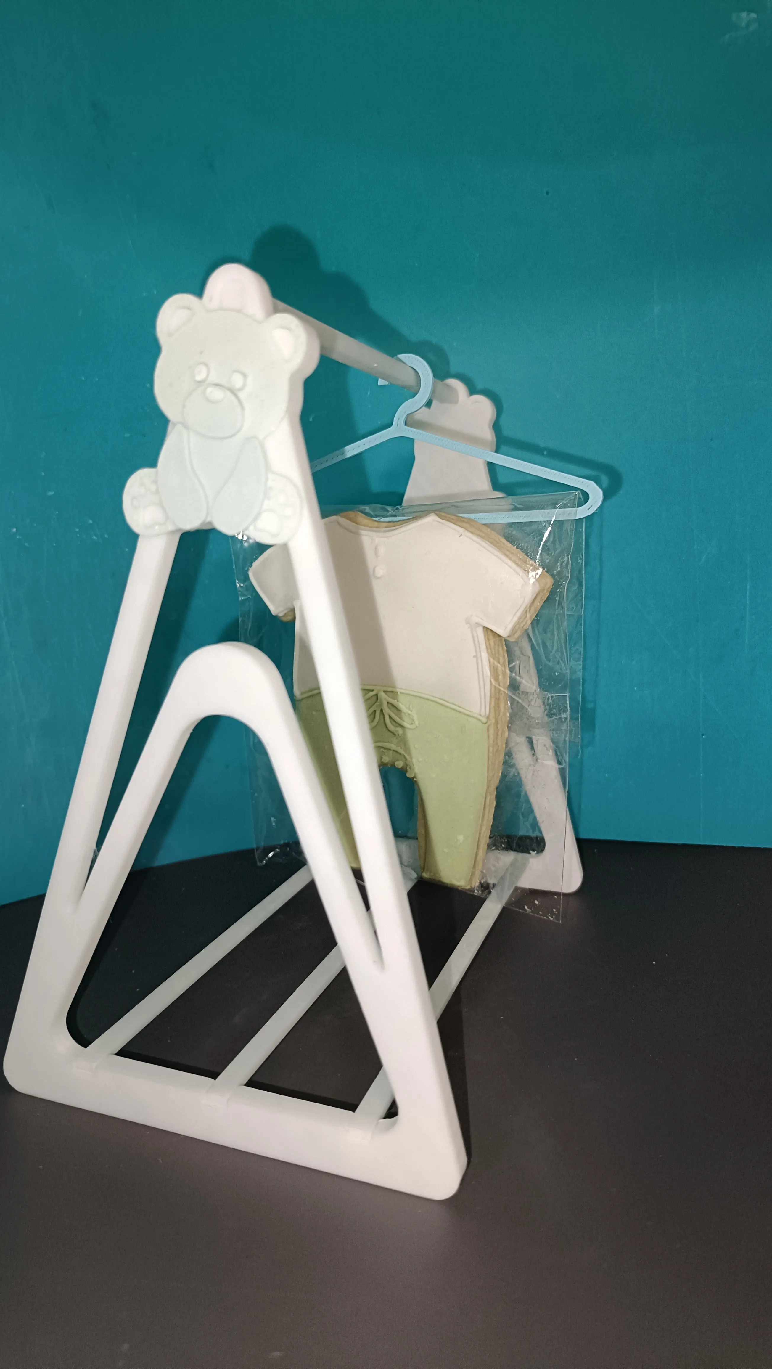 Mini-Perchero Osito para galletas