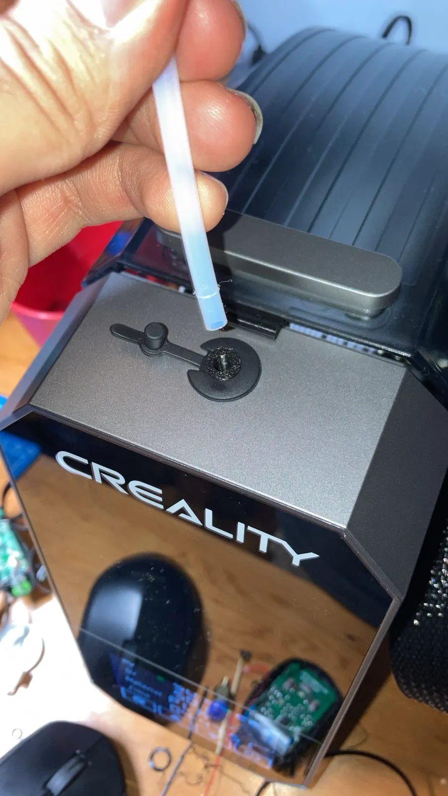 Creality Space Pi PTFE tube holder