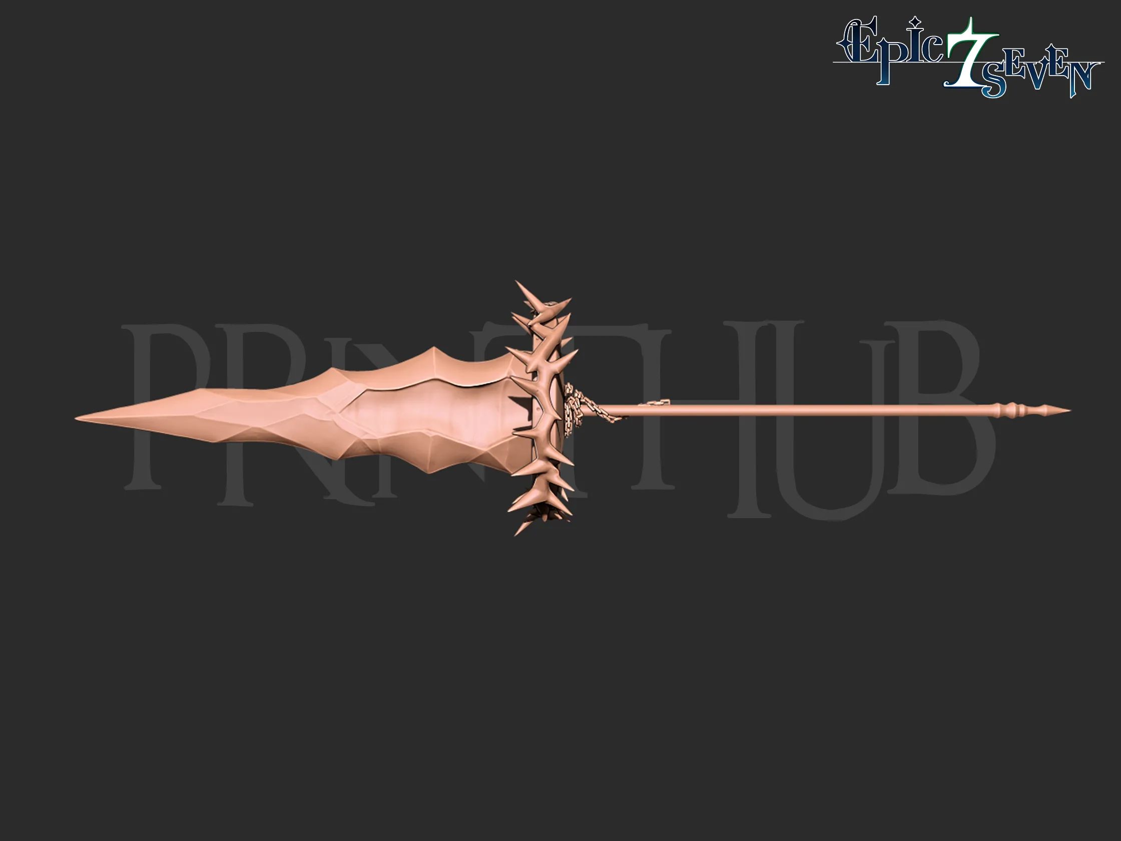 Fallen Cecilia Weapon for Cosplay
