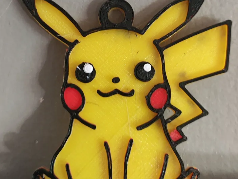 PIKACHU LLAVERO KEYS
