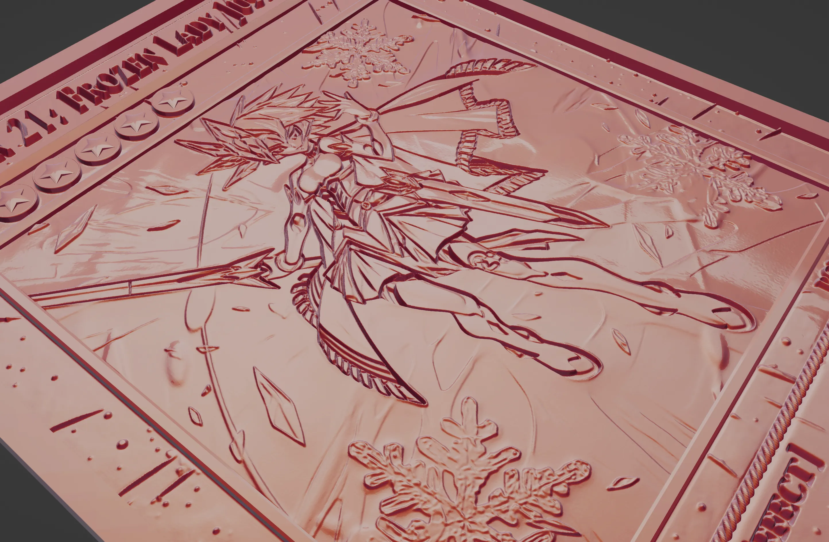 NUMBER 21: FROZEN LADY JUSTICE - YU-GI-OH!