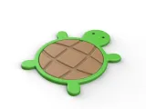 Turtle Coaster, Cute Eco-Friendly Drink Coaster, Ocean-1