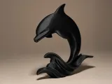 Statuetta decorativa a forma di delfino-2