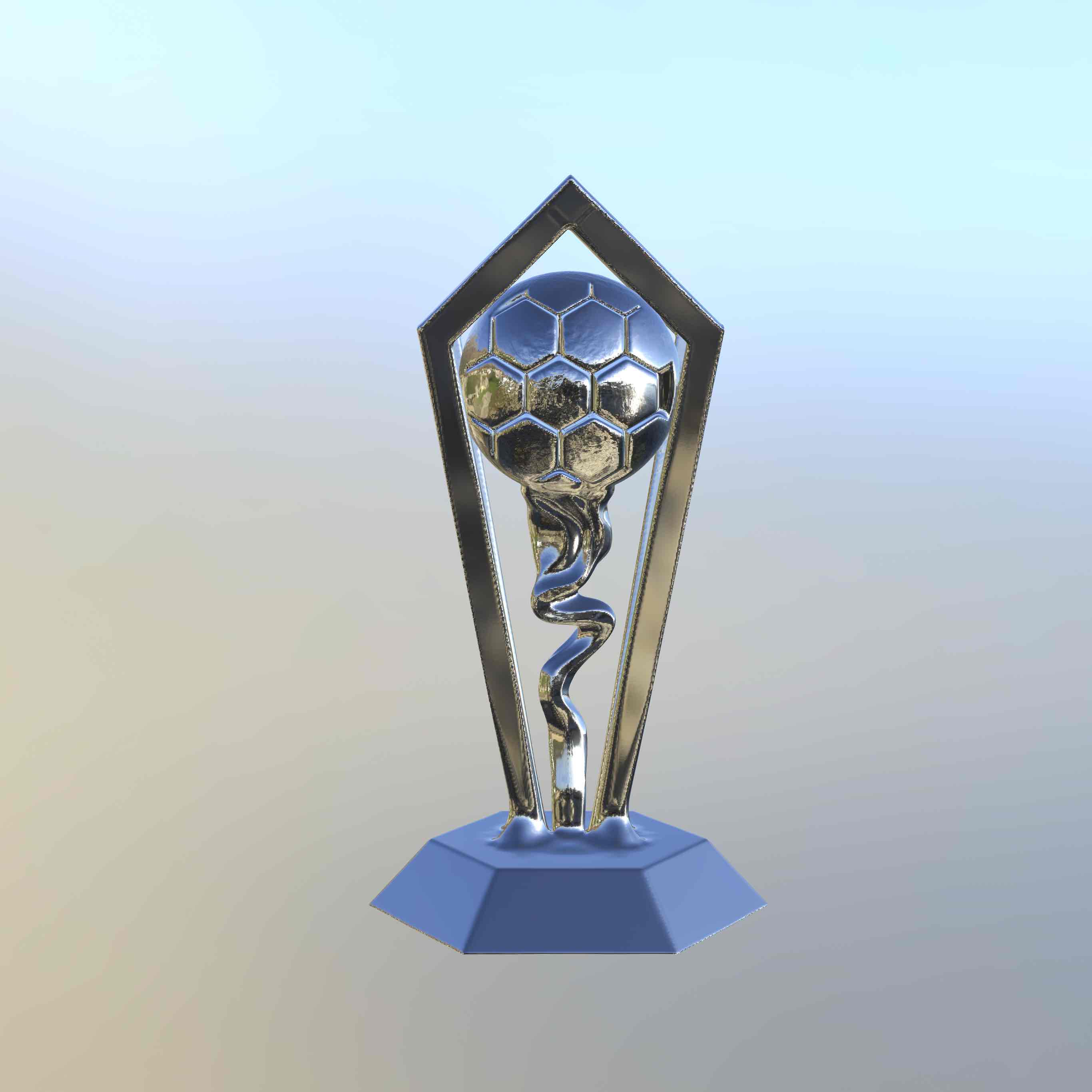 Soccer’s trophy | 3D models download | Creality Cloud