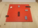 Square and Circular Plate 200x200 / Ø200 - Lego compatible-1
