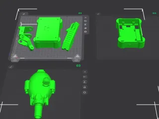Creality Four-Legged Fury 3D-printed robot