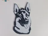 Llavero de Pastor alemán (German Shepherd)-0