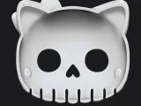 Máscara Hello Kitty Skull-3