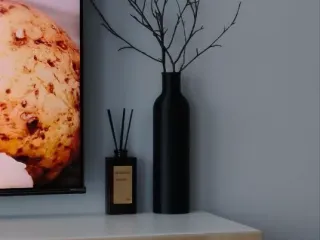 Minimalist Design tube vase "bottle neck"