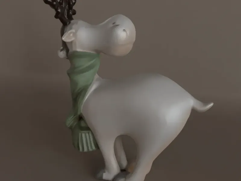 Creative Deer Elk Ornament – Perfect 3D Christmas Gift Décor