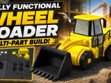 🚜 Fully Functional Wheel Loader - Multipart-4