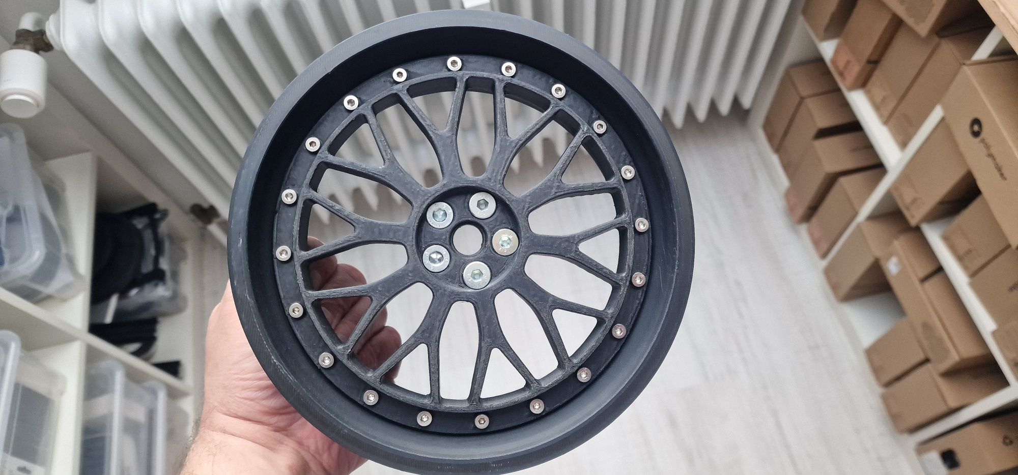 BBS Le Mans Wheel Design Star for 200mm diameter Wheel Kit 3D models