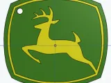 John Deere Key chain-1