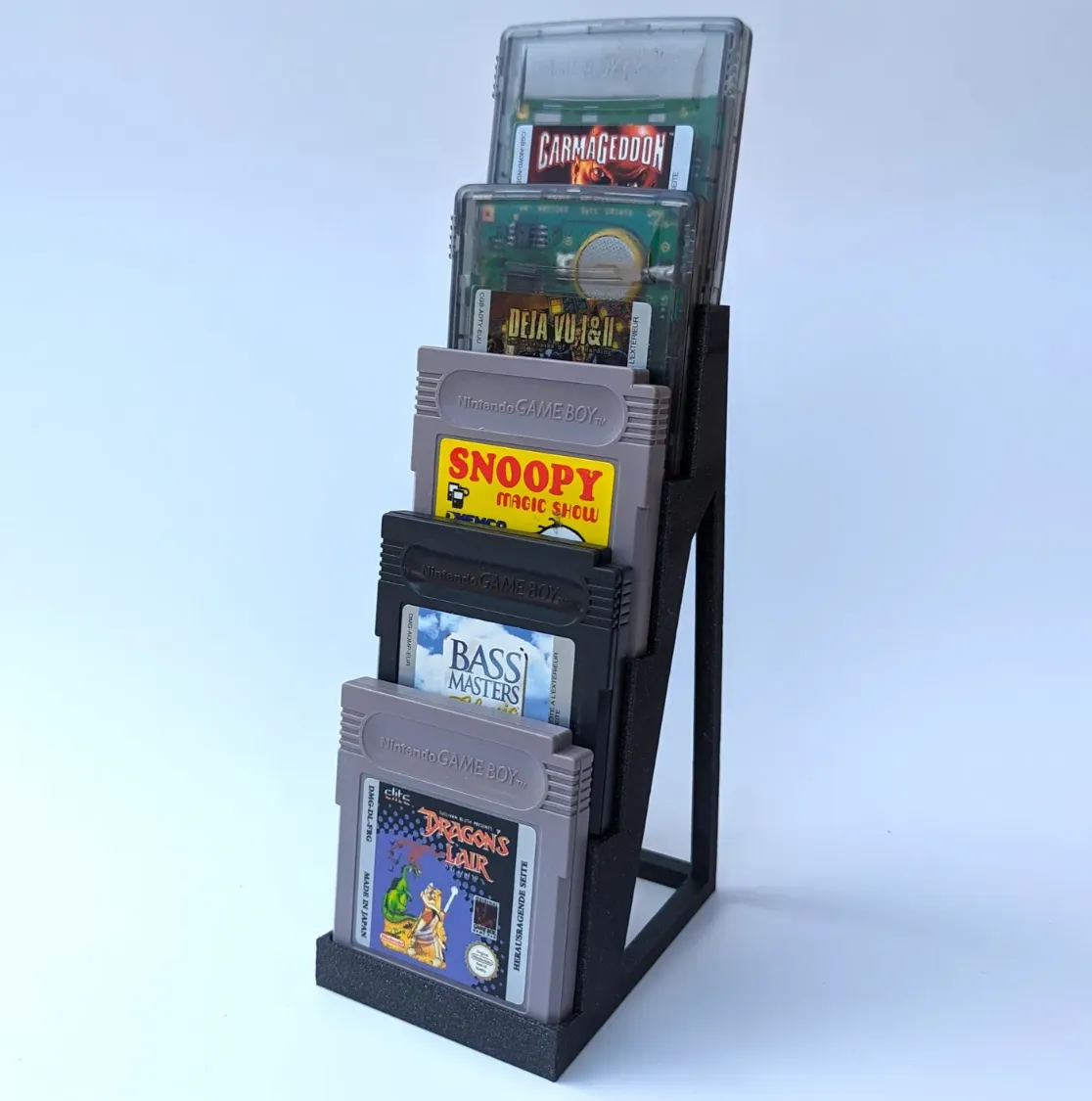Présentoir d'étagère pour cartouches Nintendo Gameboy