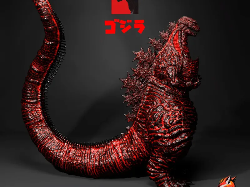 SHIN GODZILLA 3D PRINTING