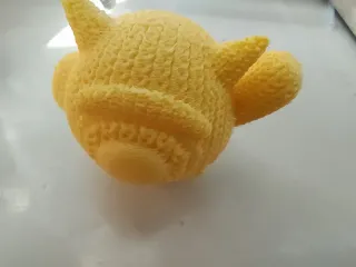 Knitted Mike Wazowski (Monsters Inc.)