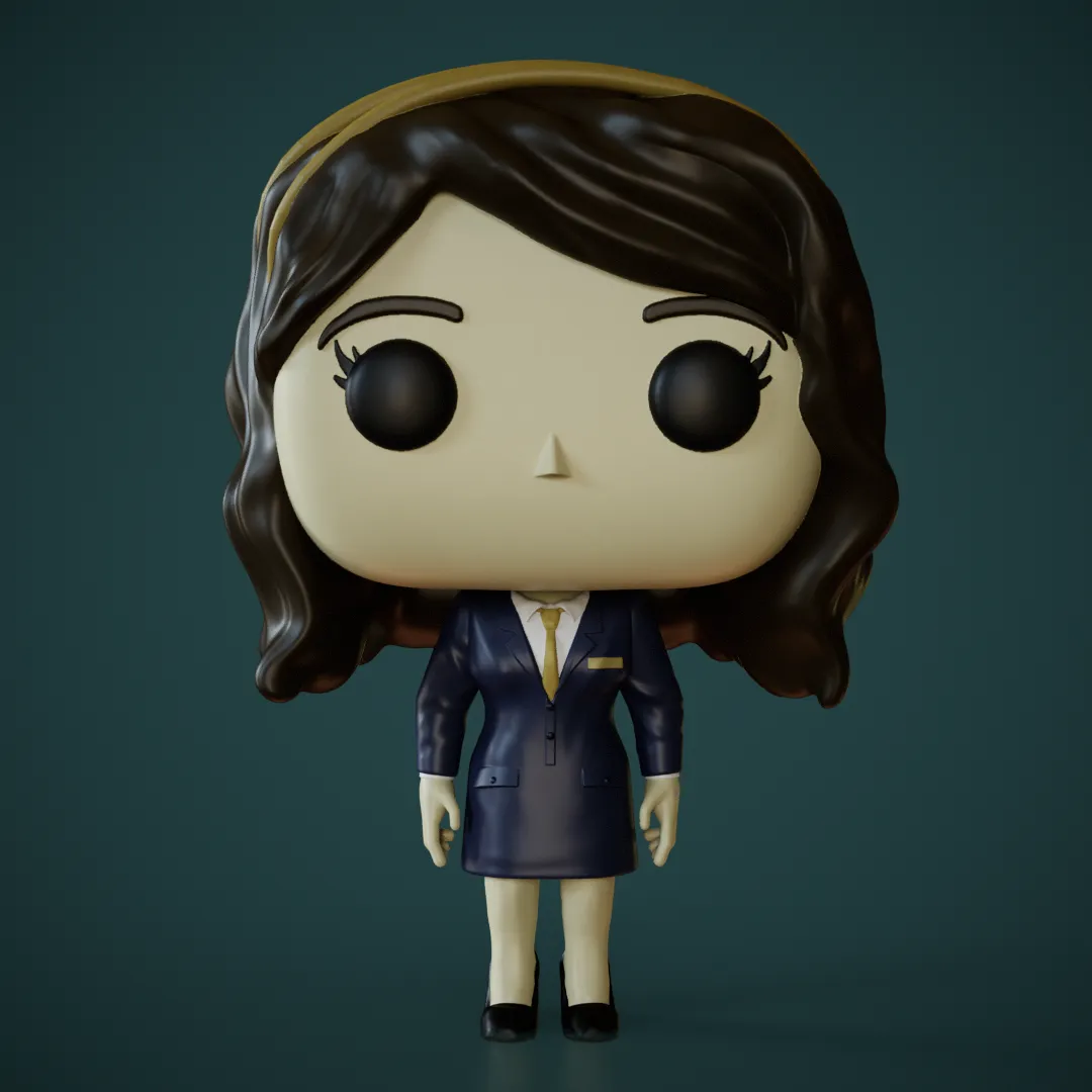 Funko Azafata custom pop