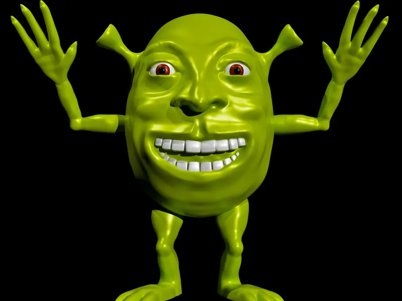 Shrek Wazowski - Meme Character | Mike Wazowski Shrek Memes