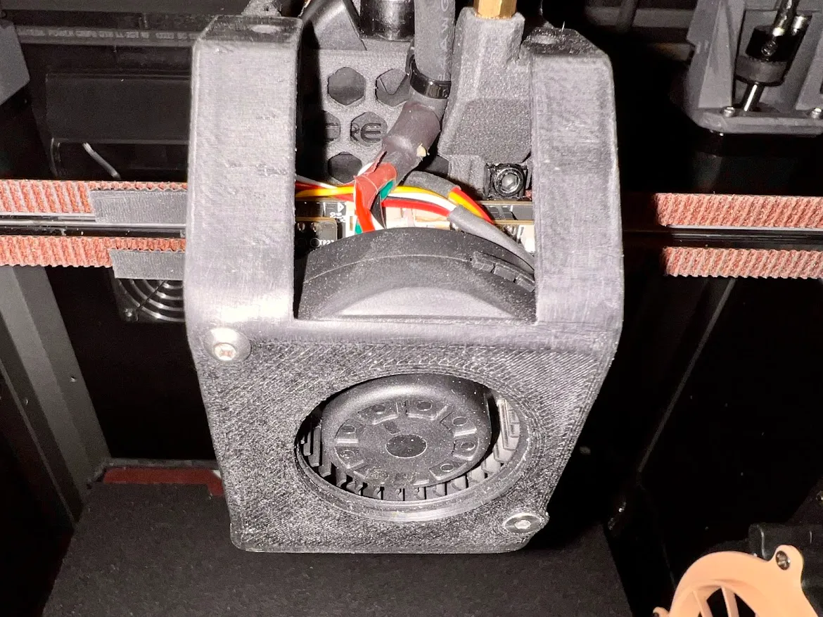 Creality K1/K1C Toolhead Cover/Shroud 5015 fan