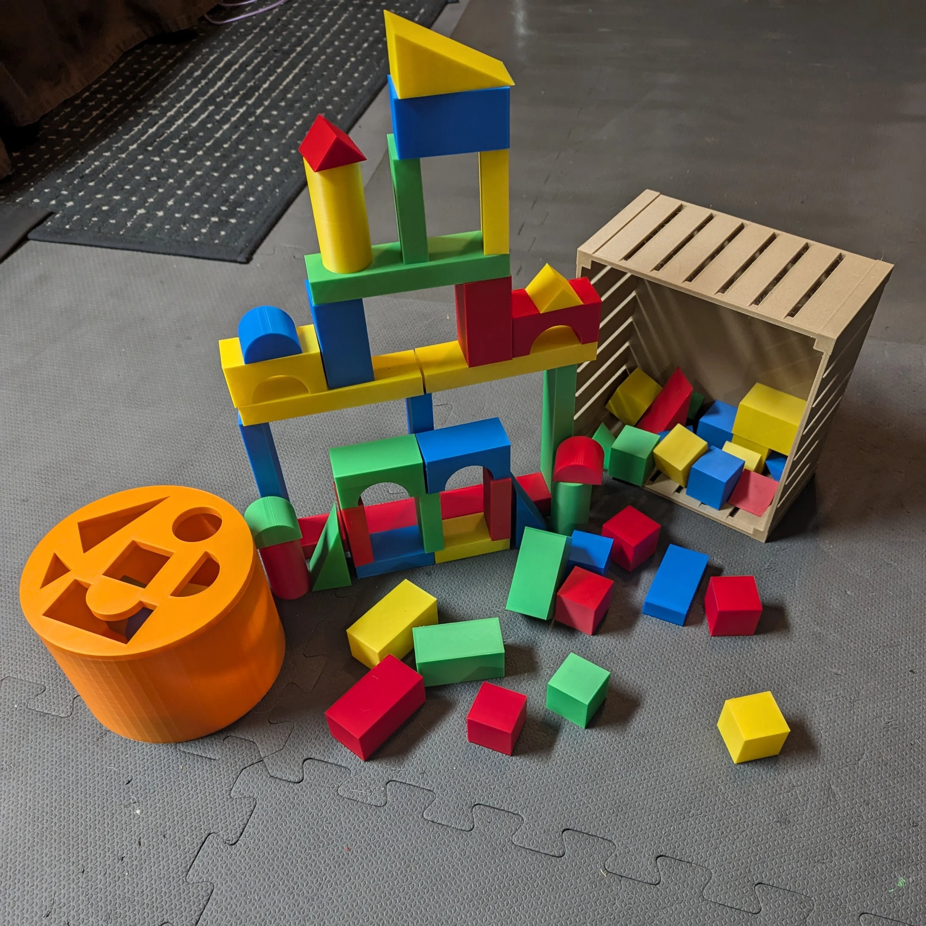 Building Blocks and Shape Sorter: Pre-School Age