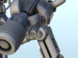 Ylos combat robot (29) - sci-fi science fiction future 40k b-8