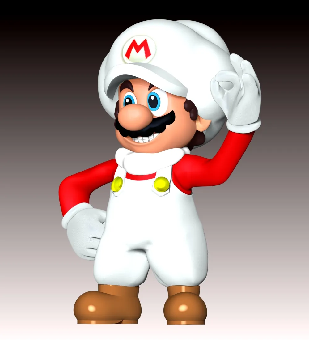 Cloud Mario Fan Art