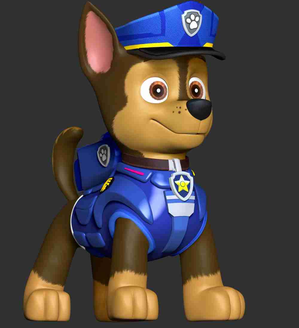 Rubble - Paw Patrol 3D Print Model by lovemodel