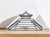 Great Wall Of China Line Art - Desktop Line Art-0